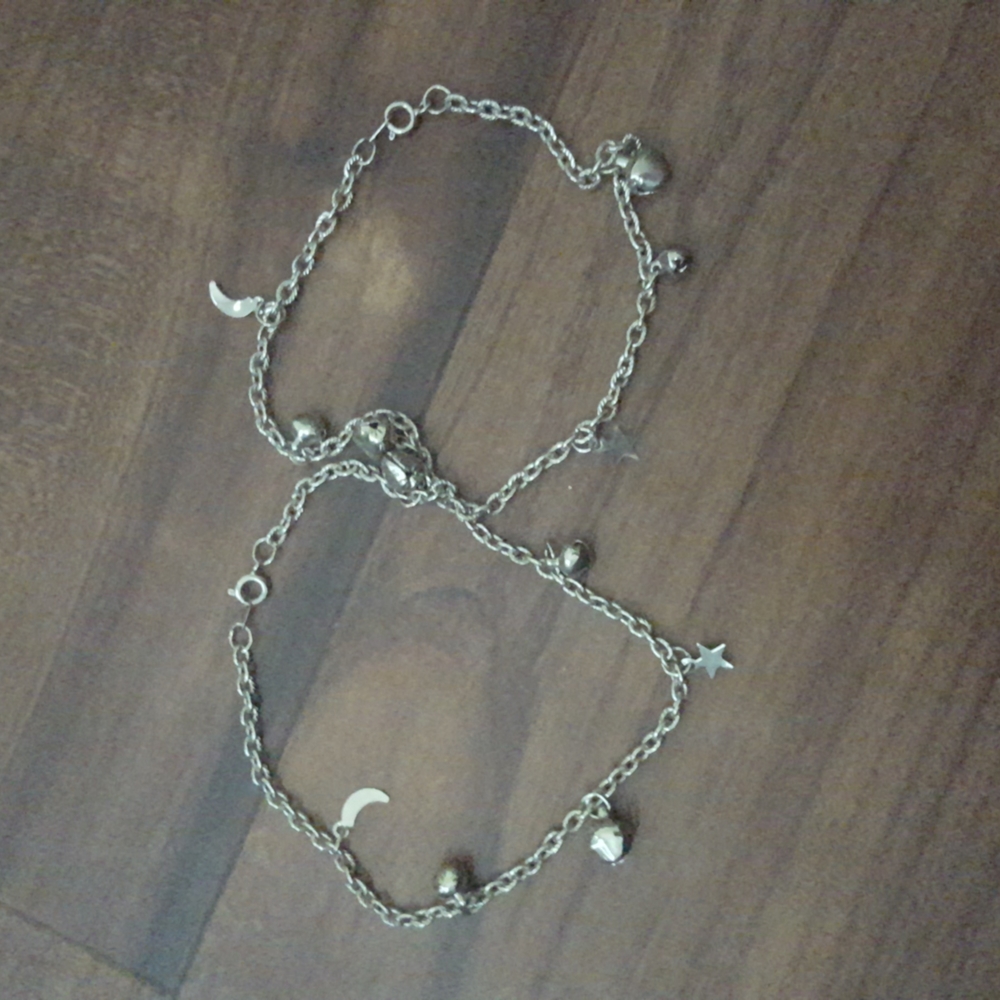 Celestial jingle anklet